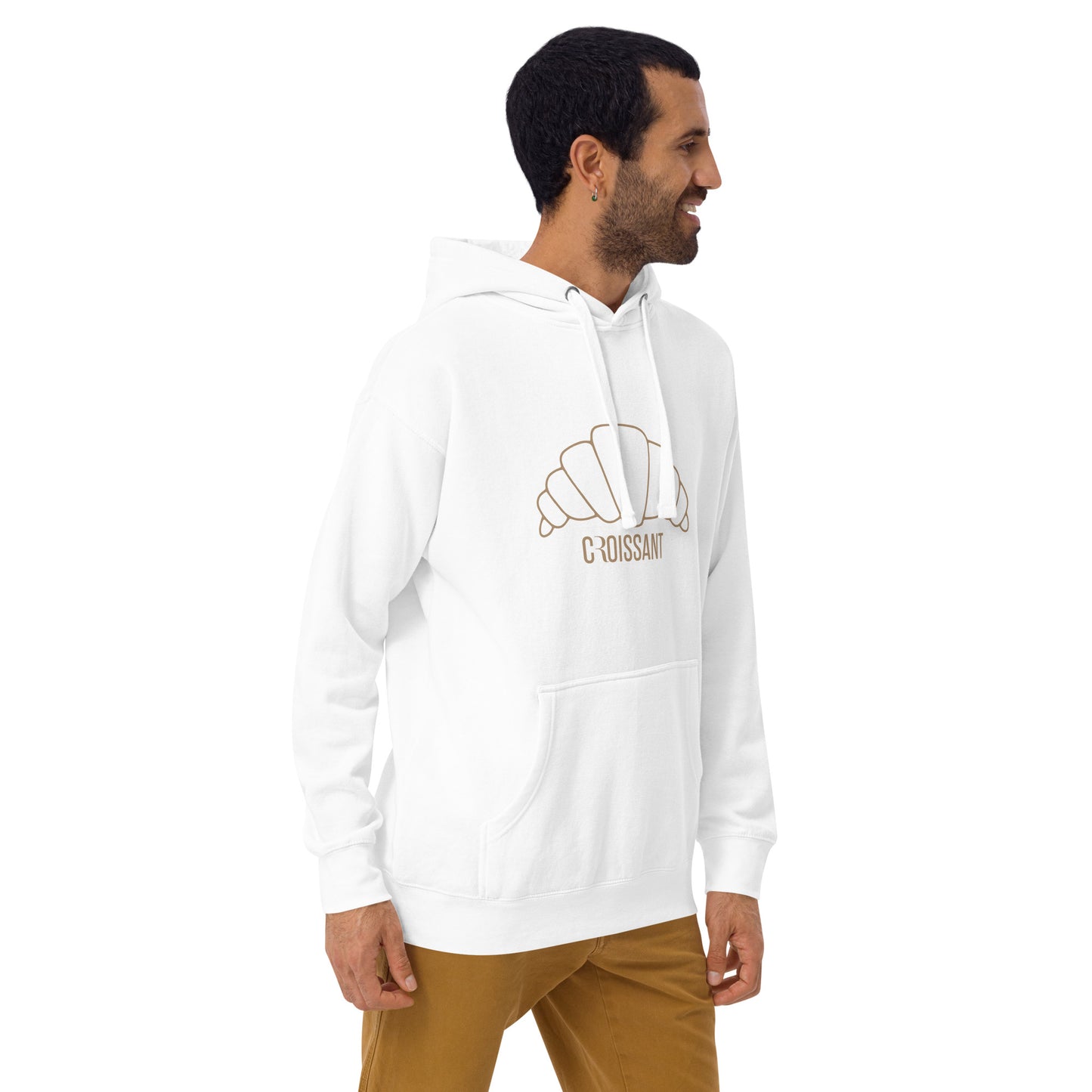 Gold Croissant Logo Unisex Hoodie
