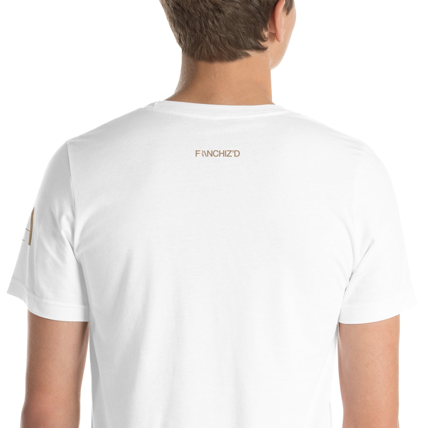 Gold Croissant Logo Unisex t-shirt