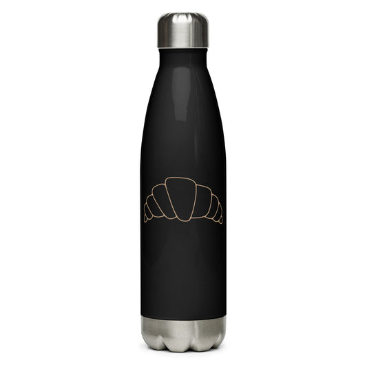 Gold Croissant Stainless steel water bottle